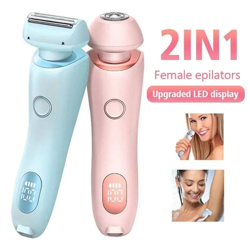 2-in-1 Silk-Touch Hair Removal Epilator