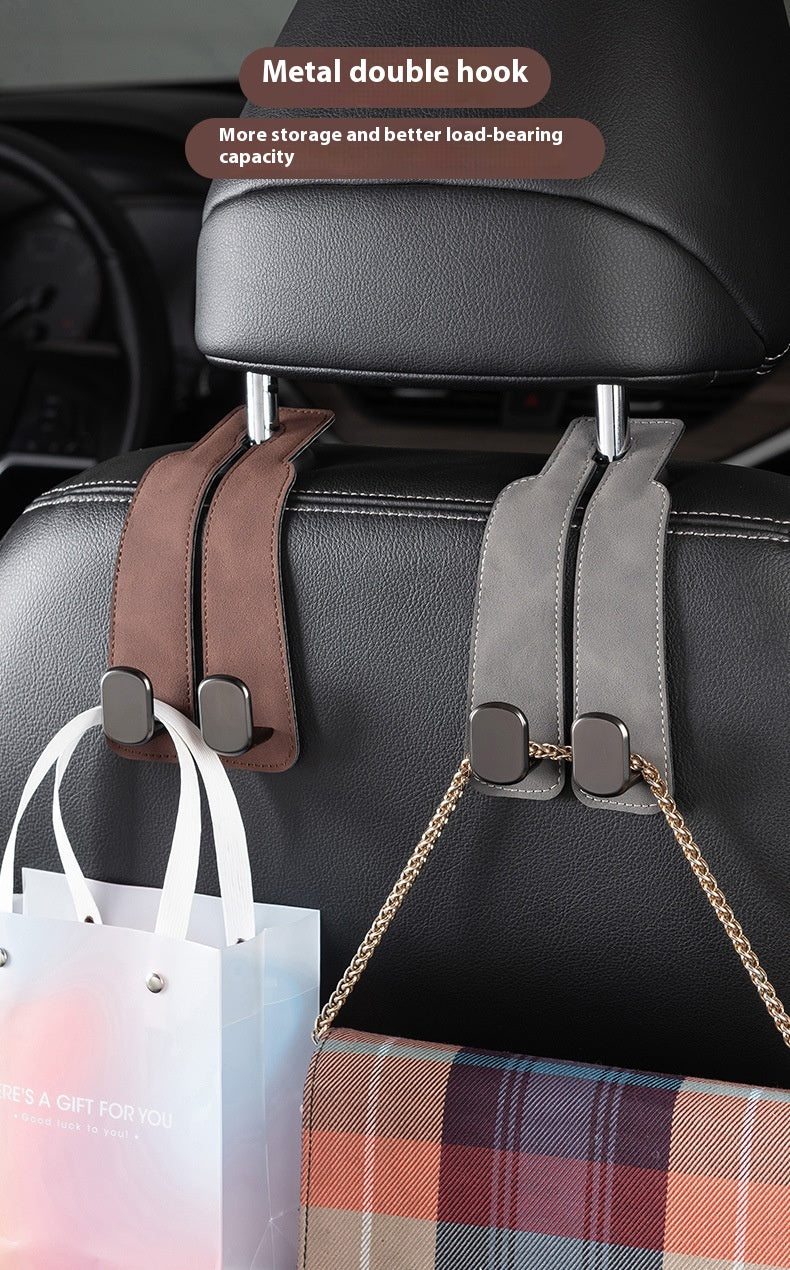 Car Seat Back Double Hook Organiser
